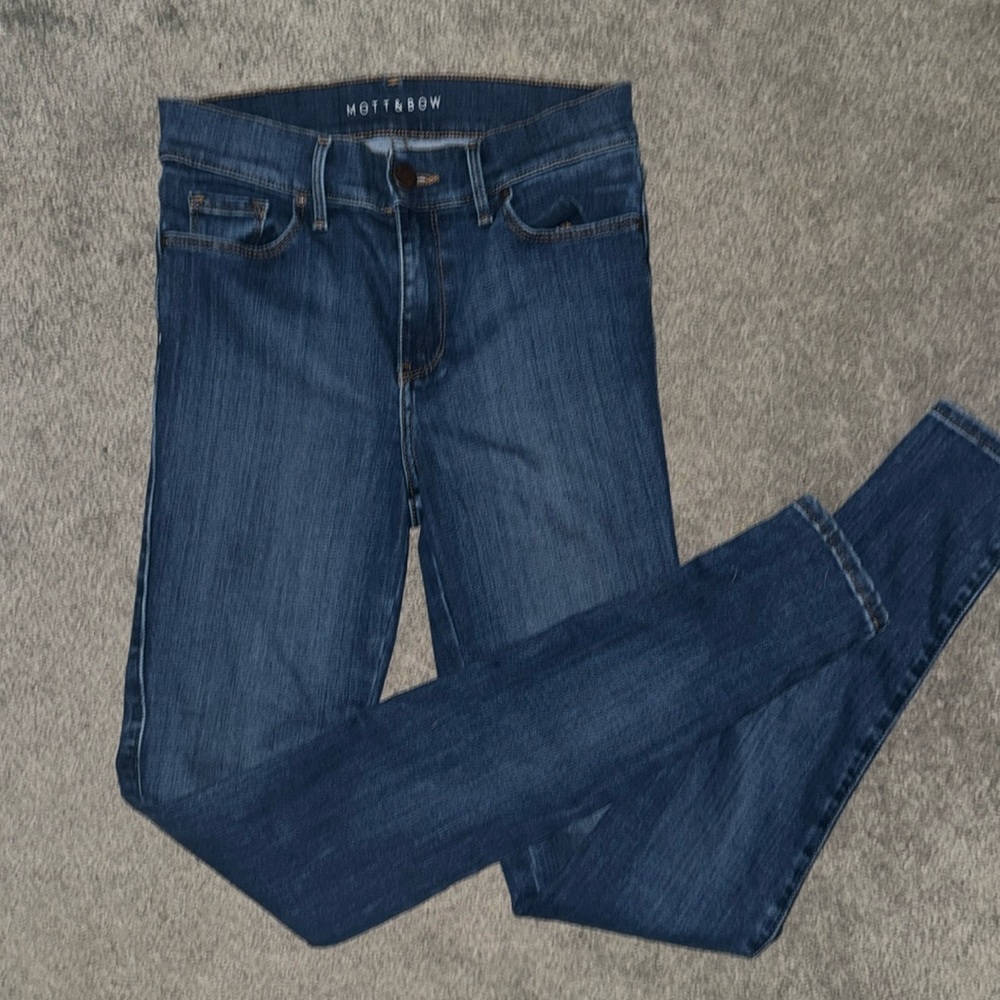 High waisted super skinny denim